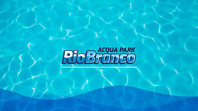 Acquapark Rio Branco branding design illustration logo typography