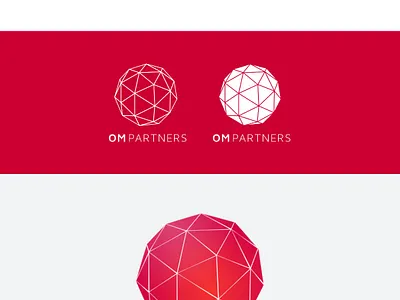 OM Partners Logo brand identity corporate ecommerce logo logo design