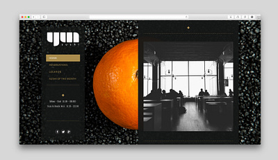 YUN website development restaurant sushi ui ux web design website