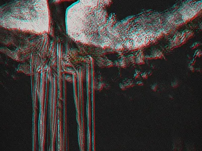 Glitchy Struggle artwork blm creative design nature poster poster a day poster art poster design revolution roots struggle tree