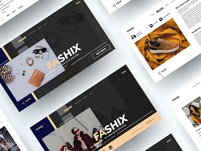 Fashix Web Store adobexd aftereffects app branding mobile ui ui design uidesign ux ux design web design