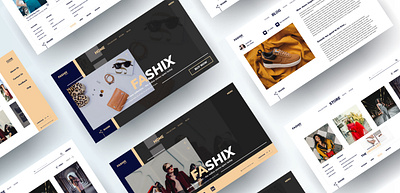 Fashix Web Store adobexd aftereffects app branding mobile ui ui design uidesign ux ux design web design