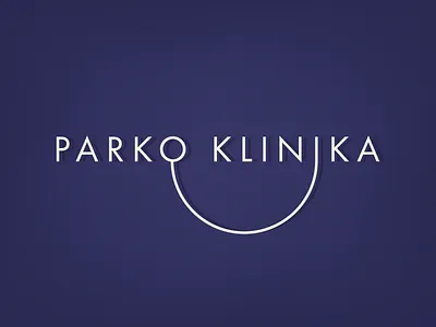 Parko Klinika logotype brand branding design dribbble identity logo logotype mark minimal typography