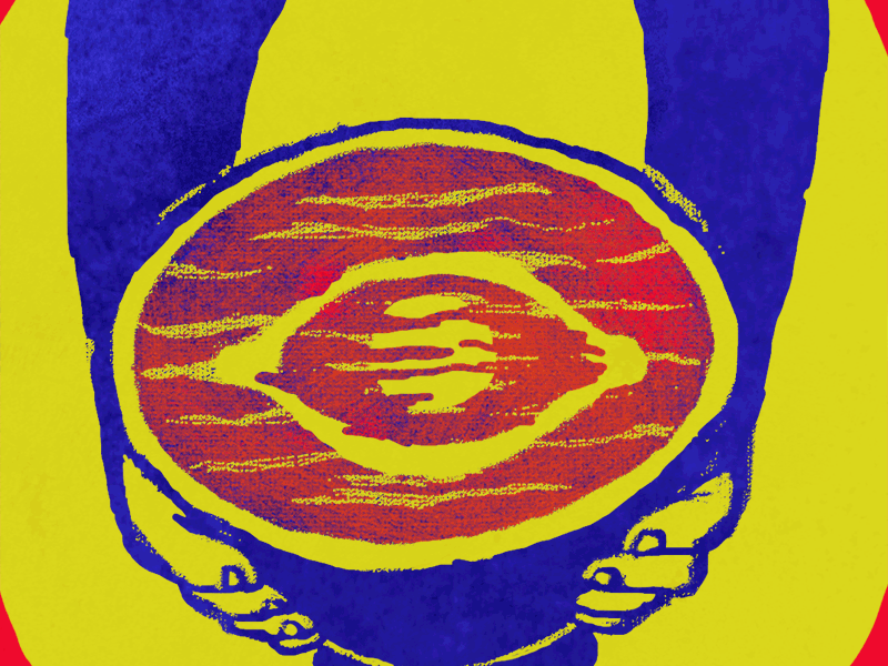 Special cup cell animation illustration