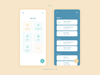 Daily UI #042 - ToDo List daily daily ui dailyui dailyuichallenge design interface design interfacedesign mobile mobile app mobile design mobileapp notesapp todo todoapp todoist ui ui design uiux ux uxui