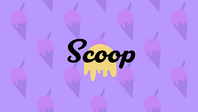 Daily Logo Challenge Day 27 brand design brand identity branding design graphic design icecream logo logo design purple purple logo