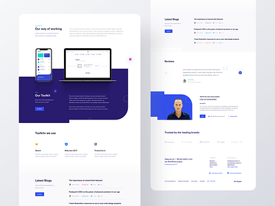 Design Studio — Landing Version II agency agency landing page clean design design studio designs georgia interface landing minimal ndro quote sandro tavartkiladze sketch studio studios tavdro tbilisi testimonial toolkit