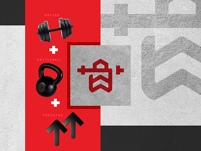 WOD brand concept design crossfit design logo shop symbol