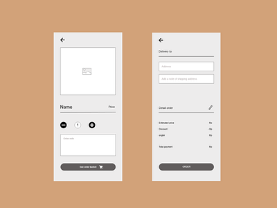 Second detail wireframe wireframes