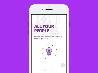 Domo Onboarding Half 2 animation animation after effects domo illustration intro screen lottie motion design onboarding storytelling