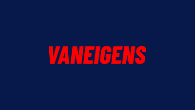 VANEIGENS - Visual Identity brand identity branding company consulting corporate identity design graphic design logo salesforce sports typography visual identity