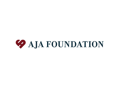 AJA Foundation Logo & Animation adobe after effects animation art brand branding branding design charity design graphic design heart illustration logo logo design logotype loop nonprofit type typography