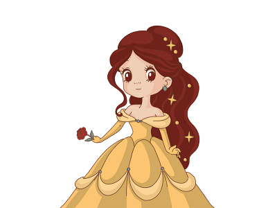 🌹 Belle 🌹 design illustration