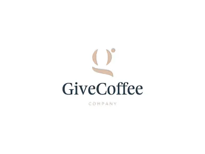 Give Coffee Logo Design coffee coffee logo custom logo lettermark logo logo logo design logo designer