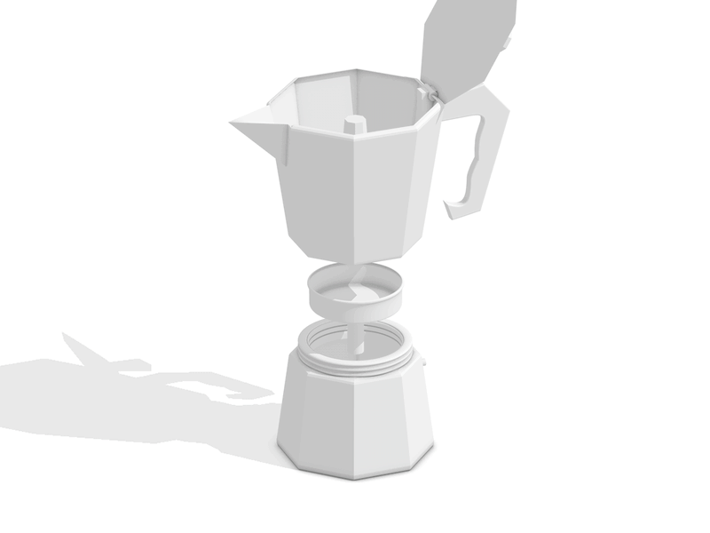 Moka Pot asset cafe coffee kava moka moka pot