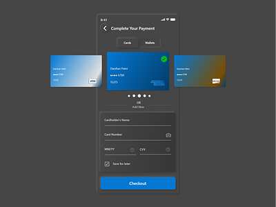 Daily UI Challenge 002 - Credit Card Checkout Neumorphism adobexd cards ui checkout form daily ui dailyui dailyui 002 design neumorphic neumorphic design neumorphism softui ui ux xd