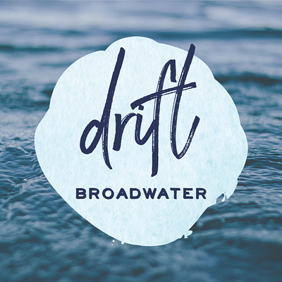 Drift Broadwater Logo Design branding design logo