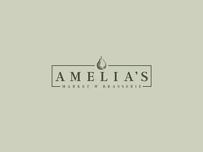 Amelia's Market & Brasserie brand branding brasserie logo market marks oklahoma packaging restaurant ui uxui website