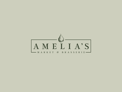 Amelia's Market & Brasserie brand branding brasserie logo market marks oklahoma packaging restaurant ui uxui website