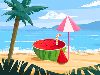 summer illustration