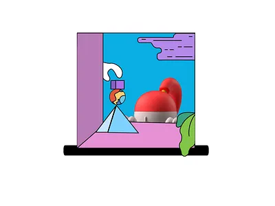 GAME 2d 3d c4d character design game illustration octane woman