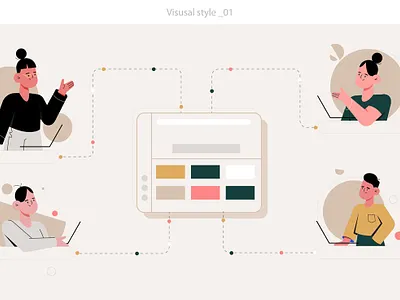 Illustrations From 2D Animated Explainer Video 2020 2d 2d animation animation character animation colors corporate explainer video explainer video company explainer video examples illustration illustrations professional screenshots startup themes visual style what a story