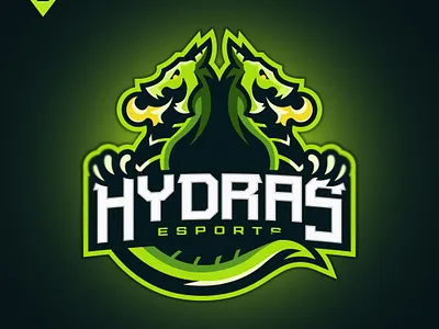Hydras Esports logo for sale design dragon mascot logo esports esports logo esportslogo fail hydra logotype mascot mascot logo mascotlogo
