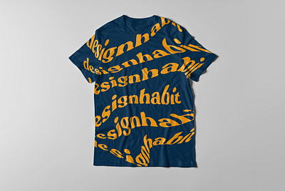 Design Habit Branding Proposal 2 black and white branding branding and identity branding design distorted distorted type habit identity india letterhead pattern repetition tshirt design typography typography art typography logo typography poster visiting card