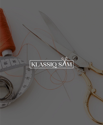 klassiq sam branding design logo minimal