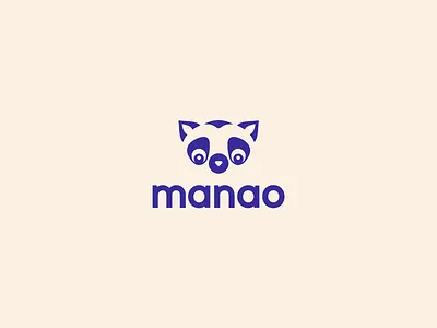 Manao - Logo brand branding children design identity illustration kids brand logo logotype minimal typography vector