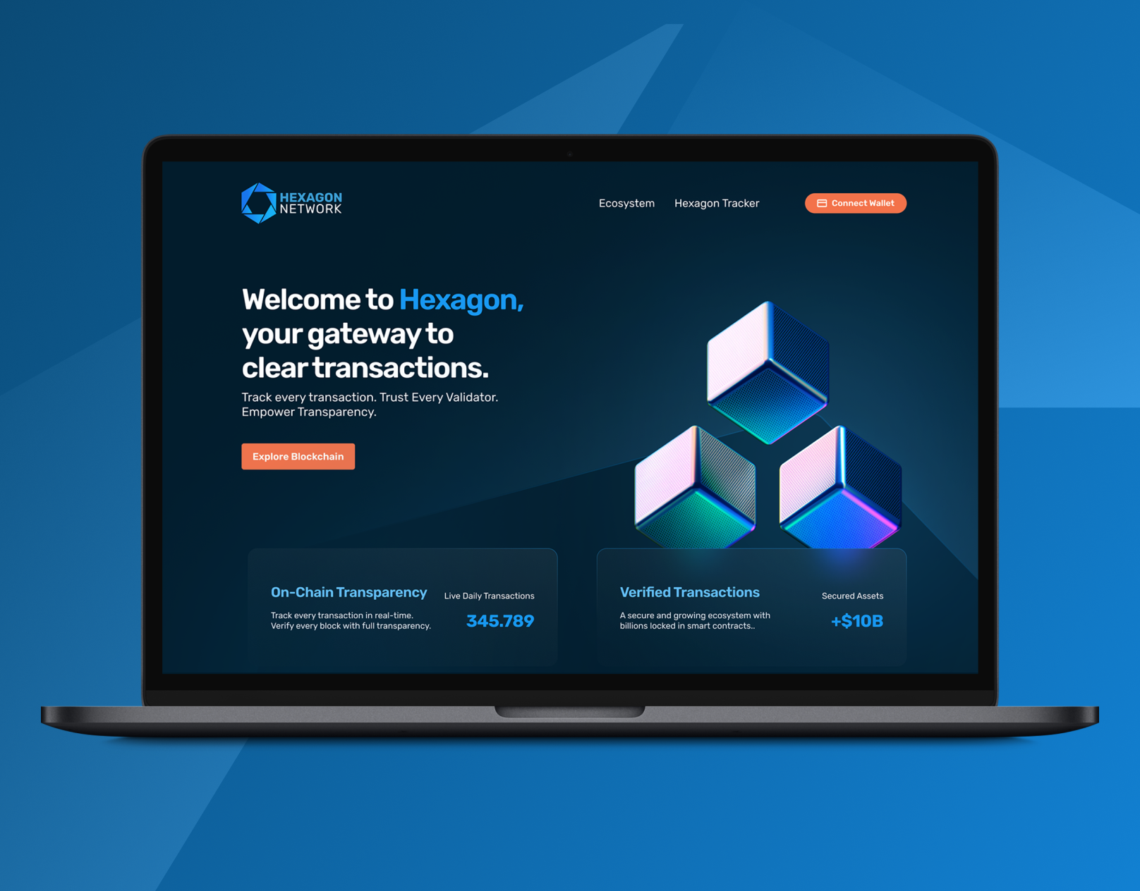 Example of Custom Web & Landing Page Design