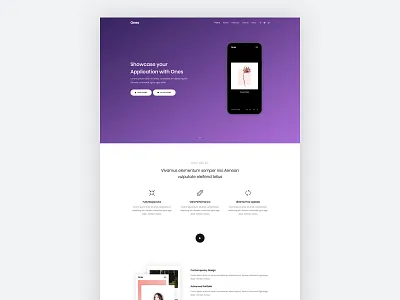 Mobile App Landing app landing app showcase bootstrap html5 landing mobile app one page web design web template