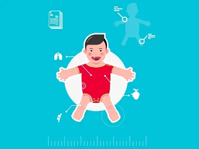 bebe card aperoosteo charadesign flatdesign illustration playing card vector