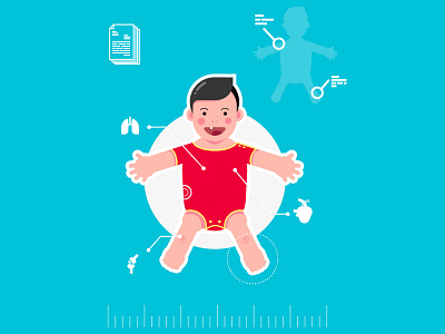 bebe card aperoosteo charadesign flatdesign illustration playing card vector