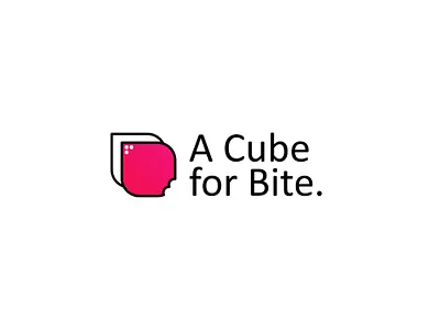 Logo 9 - A Cube for Bite affinity design affinity designer design designs illustration indonesia logo logo design logodesign logofarms logos logotype vector