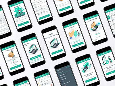 eCUDE - Online customs declaration administrative animation app application boarding branding customs declaration tegri typography ui uidesign ux