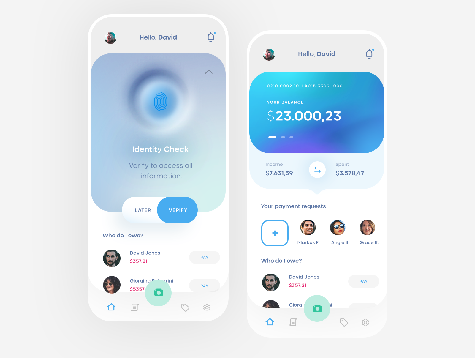 Example of UX/UI Design