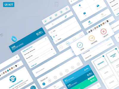 Todo App UI Kit mobile tablet todo