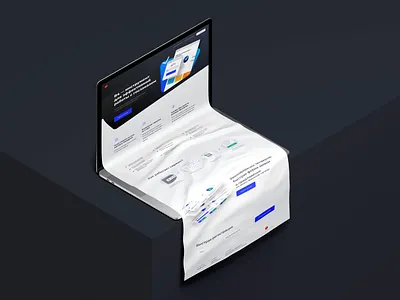 B4 Landing page bank business creative design desktop landing landingpage mainpage ui ux uxui web web design