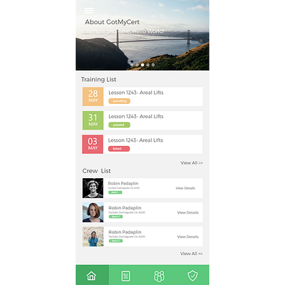 First Andoid App UI Design Using Adobe XD adobexd mobile app webdesign