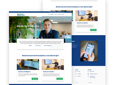 Website for Horti Analytics agriculture freelance designer horti horti analytics horticulture inspiration mennovanpaassen ui web webdesign website