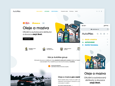 AutoMax animation automax motor oil oil portal principle shop sketchapp ux uxdesign vimeo web web design webdesign webdesigner website