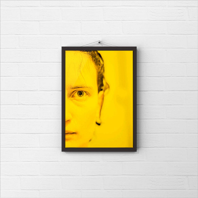 Then she cried artwork eye face heartbroken monochrome person photography sad selfportrait woman yellow