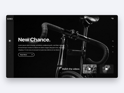 Sport - Website Design bicycle dark dark app dark mode dark theme dark ui sport sports design ui uidesign uiux uiuxdesign web web design webdesign website website design