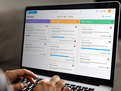 Status app - task manager administrative app status task manager tegri typography uidesign uiux uxdesign