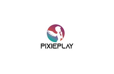 Pixie Play Logo brand design brand identity design illustration logo logodesign vector