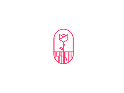 Isparta Rose Logo dribbbleinvite hellodribbble invite logo rose