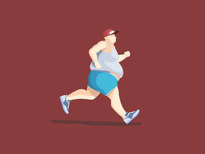 Exercise regularly design illustration ui