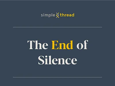 The End of Silence black lives matter