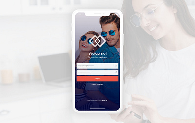 High-Fashion Marketplace app design application bright clothes shop design ecommerce app fashion app login form marketplace mobile ui online store ui ux